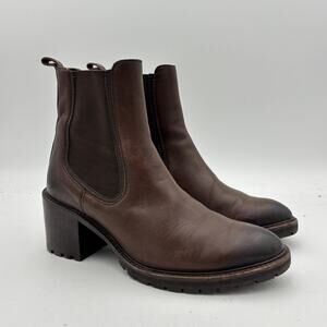 Thursday Boot Company Knockout Chelsea Boots Women's 10.5 Chunky Heel